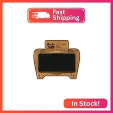 Instant MastaPlasta Suede Premium Repair Patch - Black Suede - 8in x 4in 20cm x