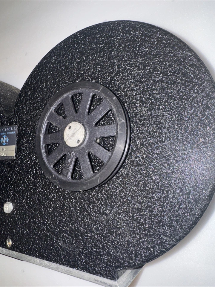 REVISTA DE PELÍCULA CÁMARA DE CINE MITCHELL S4L 35mm DE COLECCIÓN SN 23102 Foto 4 de 4