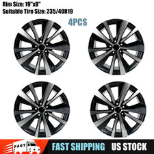 Set Of 4 New 19x8 Wheel Rim For Nissan Altima 2019 2020 2021 2022 62785