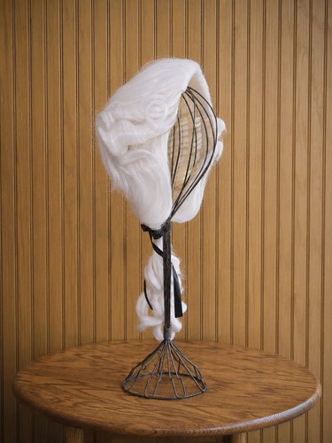 Adult Colonial Powdered Wig Judge Washington Cosplay Historical Costume Hair