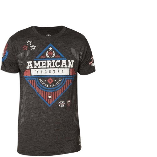 Футболка АМЕРИКАНСКОГО БОЙЦА Affliction футболки Clarkson Dunkelgrau 4390₽