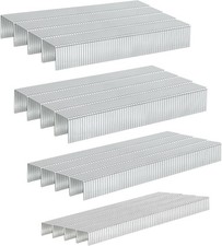 20 Guage 304 Stainless Steel T/50 Staples,4 Sizes Assorted Size Project Pack for