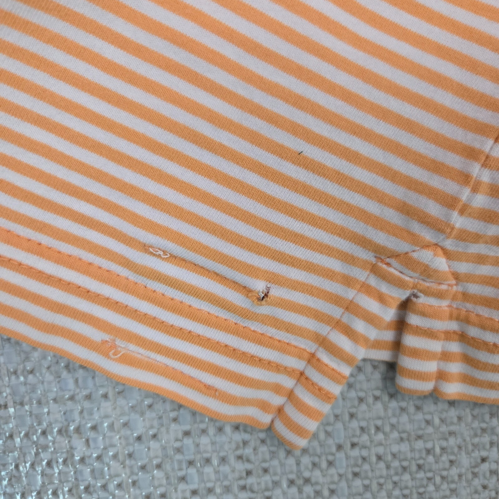 PETER MILLAR x SILO RIDGE MISSOURI Mens Polo Shirt Sz Medium Cotton Orange Golf image 5