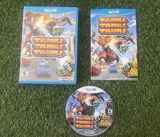 Tank Tank Tank - Nintendo Wii U Complete in Box CIB. Tested and Works!
