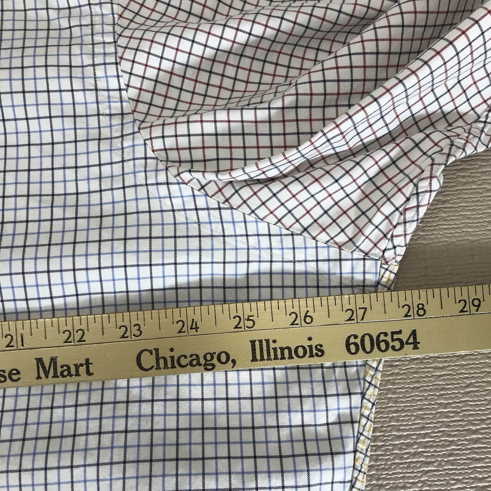 Camicia Vintage Ralph Lauren Color Block Uomo XL Bottone Y2k Gingham Check Pony