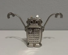 Stainless Steel Loose Robot Tea Infuser - Strainer Filter Diffuser
