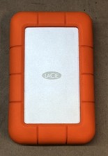 Lacie Rugged LRD0TU1 External 1TB Hard Drive HDD [STORAGE CLEARED, READY TO USE]