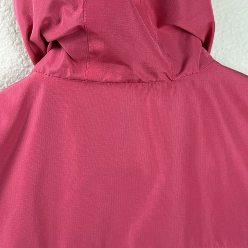 Eddie Bauer Kids Windbreaker Jacket Size XS 5/6 Pink Aqua Outdoor Hiking Coat - Picture 8 of 19