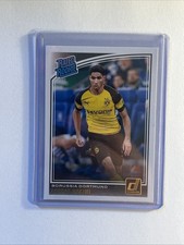 2018-19 Panini Donruss Rated Rookie Achraf Hakimi #181 RC Rookie Card. rookie card picture