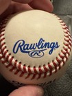 ⚾️ Milwaukee Braves Catcher Gene Oliver Autographed Baseball W/case — photo 4