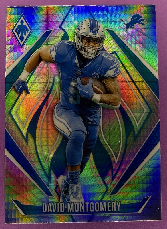 David Montgomery -2024 Panini Phoenix Silver Hyper #37 –Detroit