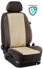 Seat Alhambra Maß Sitzbezüge Schonbezüge Komplett 5-Sitzer: Kunstleder/espres