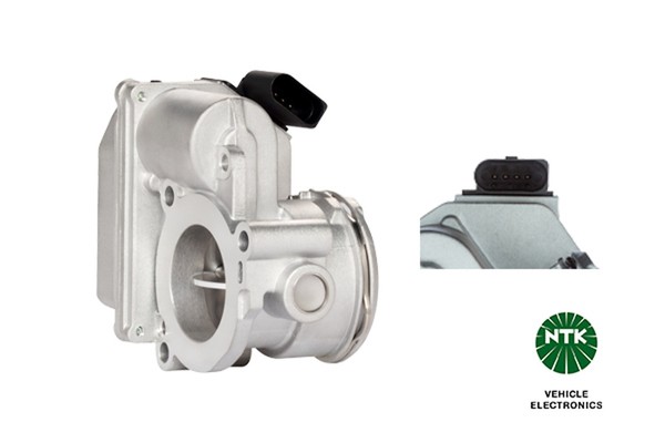 NTK Drosselklappenstutzen 92006 Aluminium FüR VW Polo 4 FOX 5Z1 5Z3 5Z4 5Z5 9A4-image