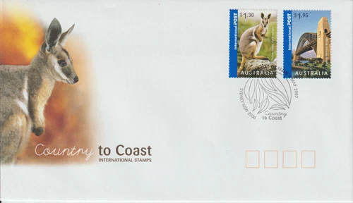 2007 First Day Cover FDC Australia - Country to Coast International Stamps Set
