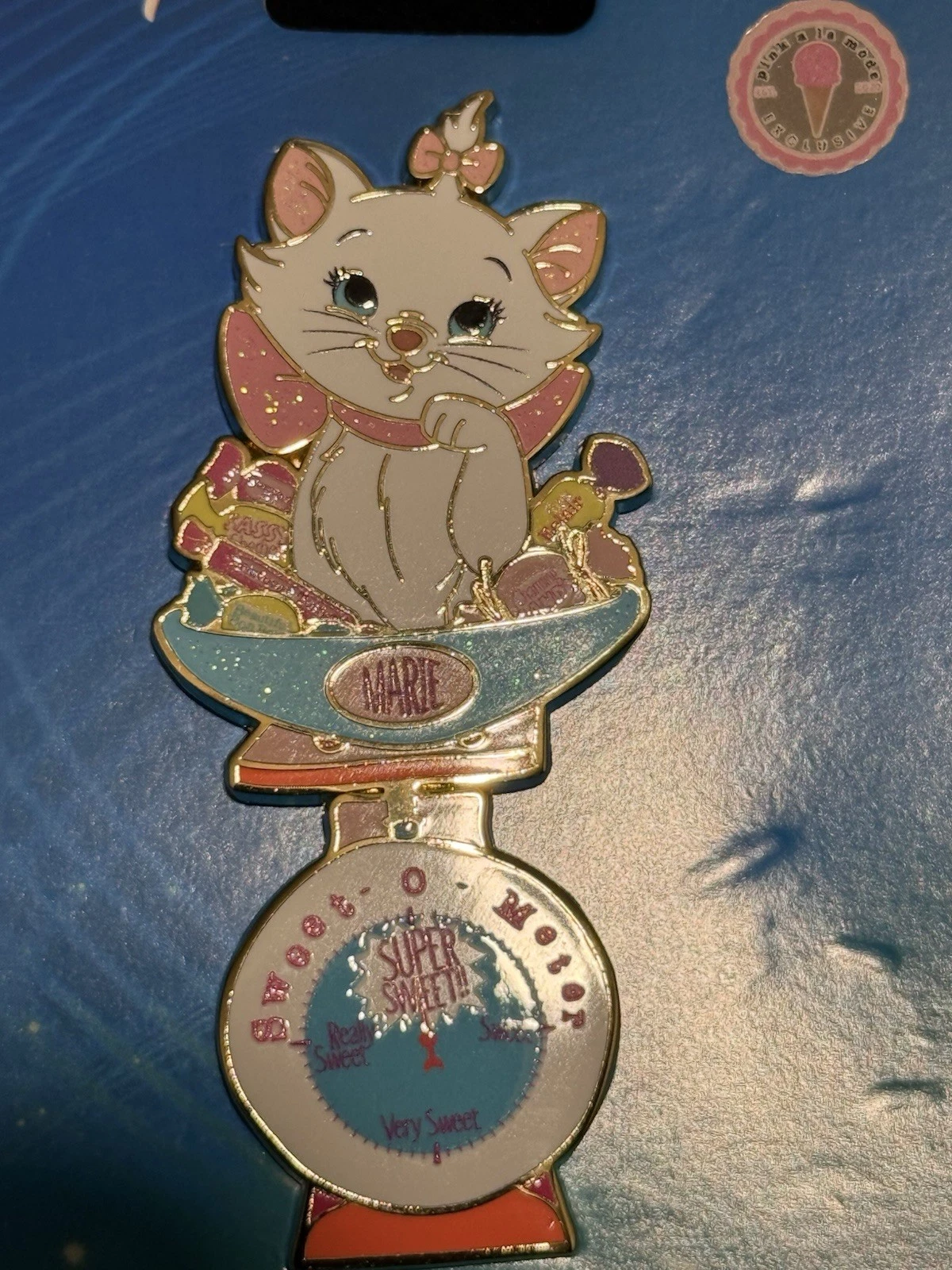Disney PALM - Marie - Sweet-O-Meter - Aristocats - Jumbo - LE 300 Pin
