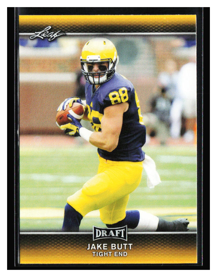 2017 Leaf Draft Draft #30 Jake Butt