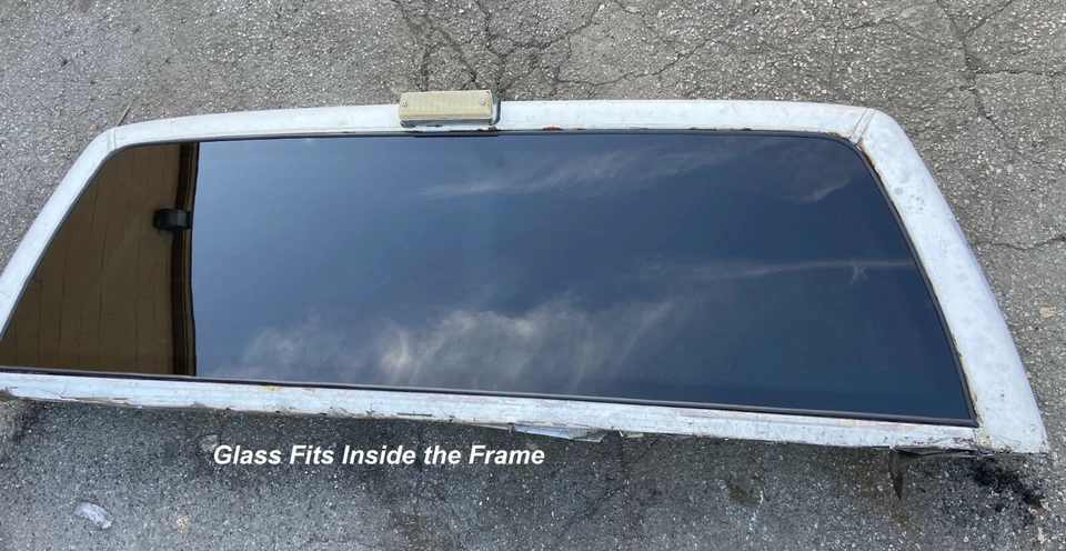 Fits 1988-1999 Chevy Pickup C&K 1500, 2500, 3500 Back Glass Stationary 2Glues Foto 3 de 4