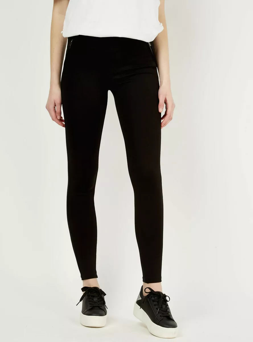 Pantaloni elasticizzati vita alta sale
