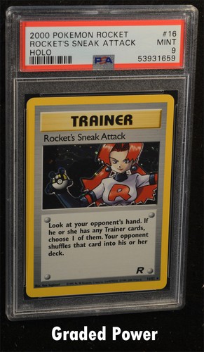 Rocket's Sneak Attack (Unlimited) graded PSA 9 for sale on eBay