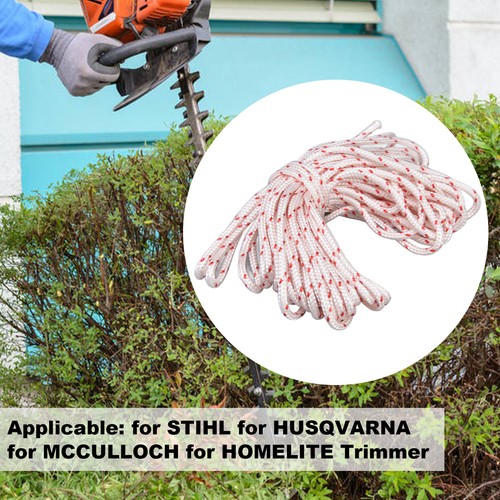 JY 10M Nylon Starterseil Rasenmäher Kettensäge Trimmer Starterseil Zugschnur Ers - Bild 14 von 31