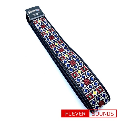 Gibson Guitar Strap The Mosaic Vintage Original Strap ASVS-MOS Genuine Products - Picture 3 of 12