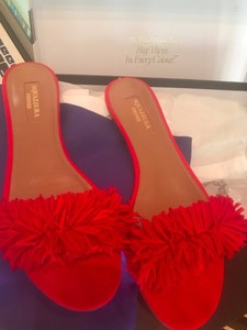 aquazzura wild thing red
