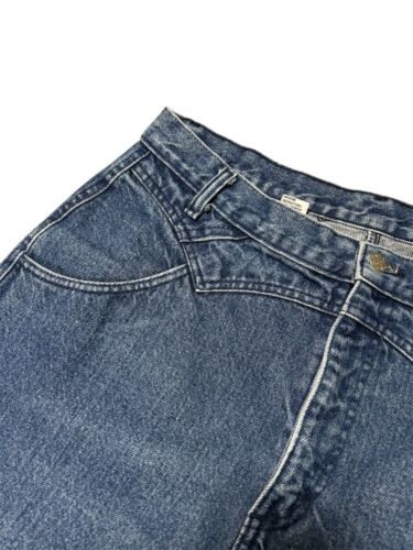 Vintage Roper Damen 18 Medium Wash Bareback High Rise Western Jeans Made in USA - Bild 3 von 6
