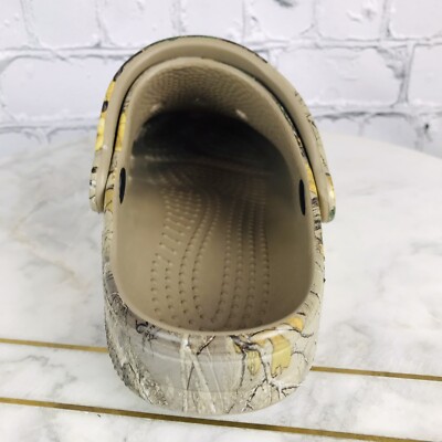 Crocs Baya RealTree Xtra Clog Adult Unisex Brown & Green Camo Leaves Slides NEW Crocs Baya RealTree Xtra Clog Adult Unisex Brown & Green  main image 3