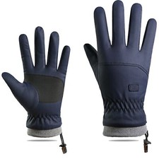 IZUS Men Waterproof Cold-Weather-Gloves Touchscreen Windproof-Ski-Gloves Ther...