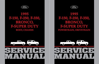 1995 Ford F-150 / F-250 / F-350 Truck, Bronco Service Manuals