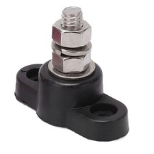 4 Pcs Battery Power Distribution Terminal Blocks Red Black Single Stud Ground