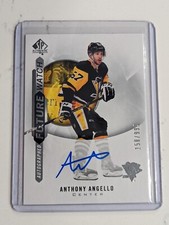 2020-21 Upper Deck SP Authentic Pittsburgh Penguins Anthony Angelo FWA 150/999