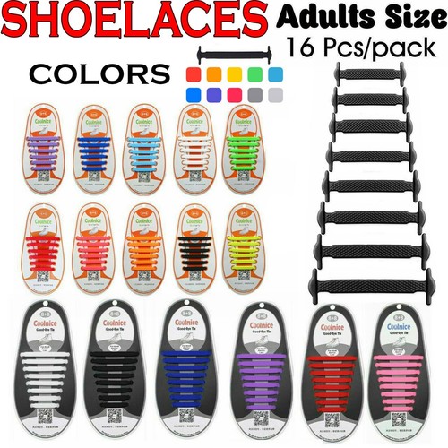 Cravatta Elastico no lacci delle scarpe in silicone Easy Scarpe Da  Ginnastica Lacci delle Scarpe Adulto Bambino NUOVO | eBay