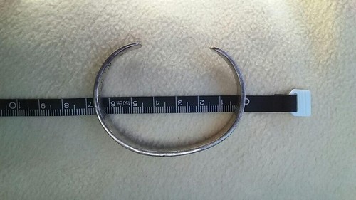 DARIN BILL Navajo Sterling Silber Armband ARMREIF - Bild 7 von 7