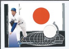 2003 STADIUM CLUB World Champion Relics #KI  KAZUHISA ISHII (Dodgers)