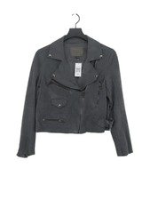 Blanknyc Women's Jacket S Grey Polyester With Elastane, Spandex Overcoat
