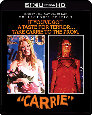 CARRIE (4K-UHD + Blu-ray w/ slip)