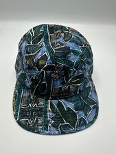 Made in USA  Logo Blue Mens Adult Cotton Baseball Cap Hat One Size