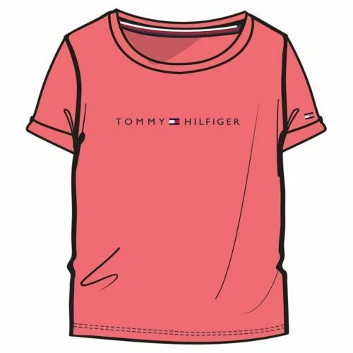 Camisas, camisetas y tops de mujer rojo Tommy Hilfiger