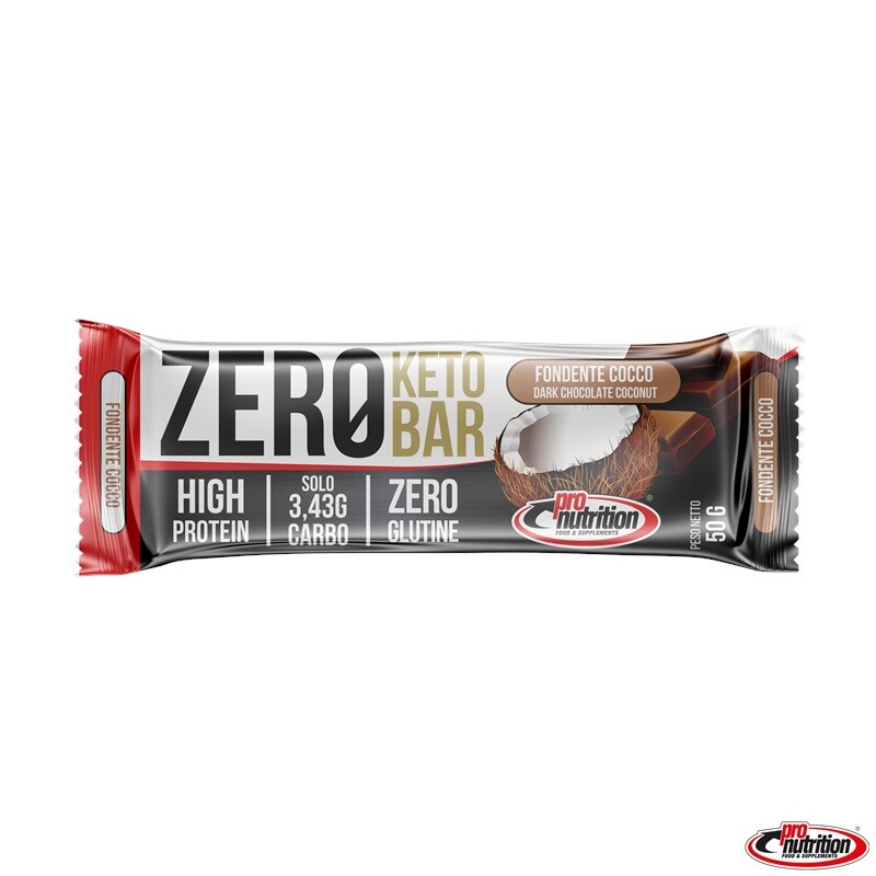 PRO NUTRITION Zero Keto Bar FONDENTE 1x50g