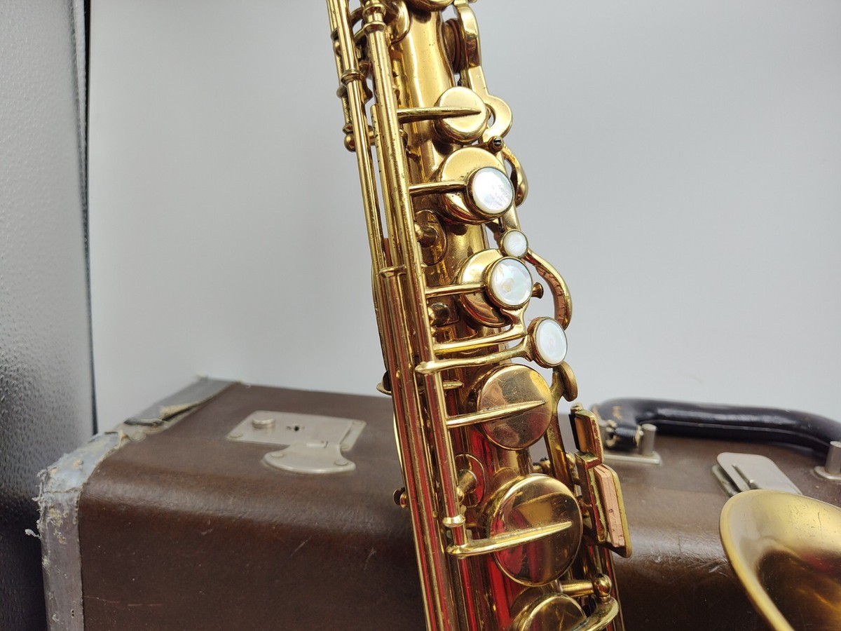 1922 Buescher True Tone Low Pitch Alto Saxophone & Hard Case - Not