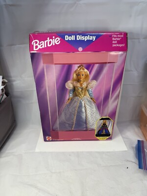 NEW NRFB Vintage 1997 Barbie Doll Display Case 67660 Mattel