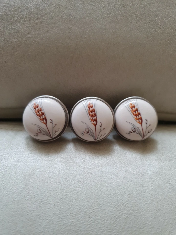 Türknöpfe 3 Stück für Schränke, Kommoden etc.