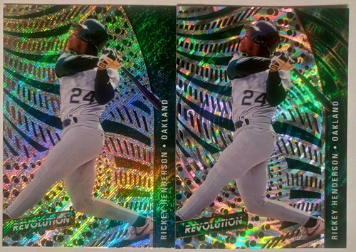Carte Sportive Rickey Henderson (HOF 2009) - Topps Project70 #307 2021, état Gemme Mint, Non Classée