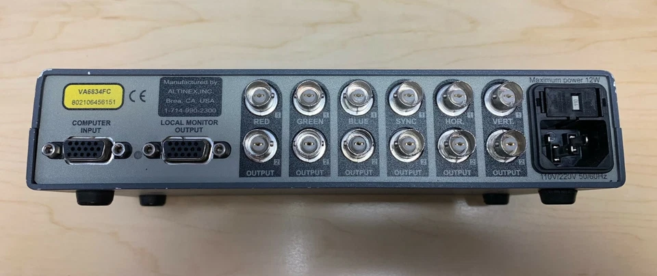 Altinex VA6834FC System Analog Interface - Scan Converter - Image 2 of 4