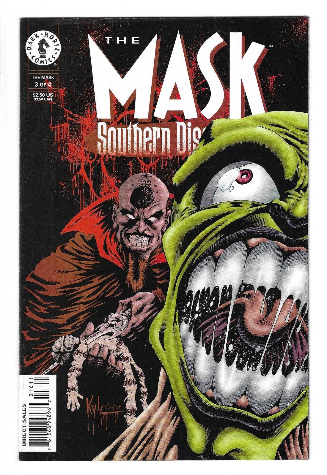 MASK: SOUTHERN DISCOMFORT #3 --- HI-GRADE! Dark Horse Comics! 1998! NM