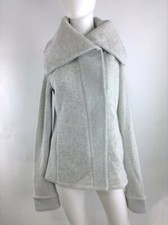 Smartwool Women Anchor Line Sherpa Jacket Ash Heather Medium 16401-047
