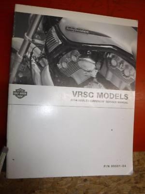2004 HARLEY DAVIDSON VRSC V-ROD MODELS ORIGINAL FACTORY SERVICE