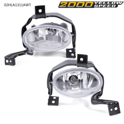 FIt For Honda CR-V CRV 2010-2011 Fog Lights Front Bumper Lamps w/Switch+Wiring 