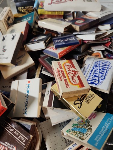 Posten 20 zufällige Vintage Werbung Streichholzschachteln